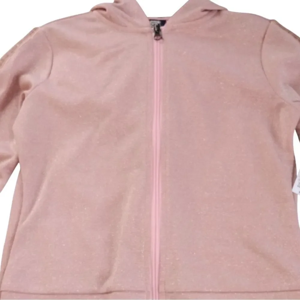 Girls Track Jogger Sweat Suit Athletic Set Size L